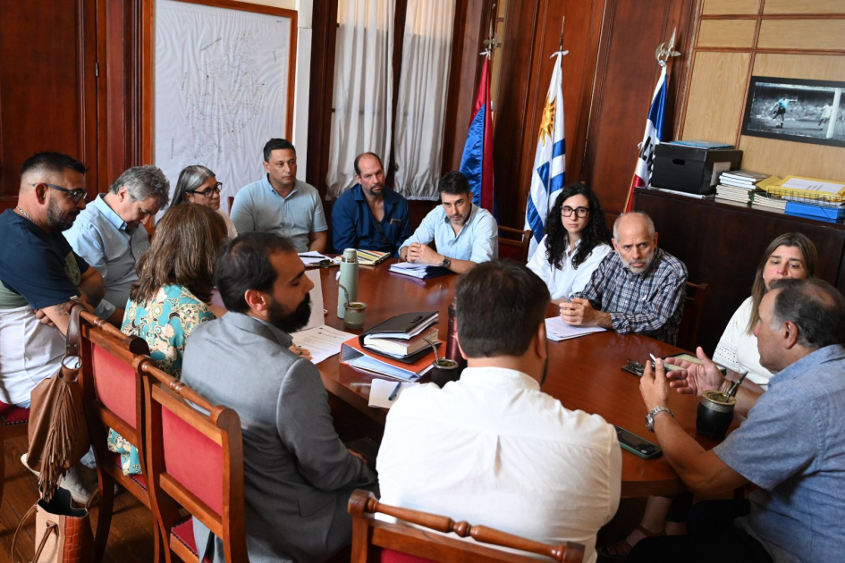 autoridades en la recorrida en rocha autoridades en la recorrida en rocha