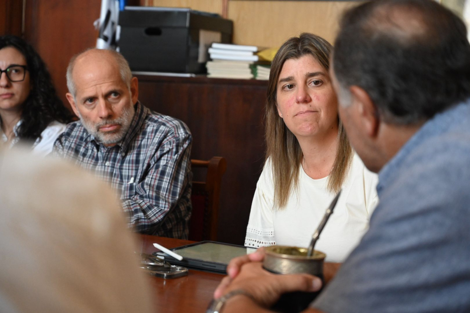 autoridades en la recorrida en rocha autoridades en la recorrida en rocha