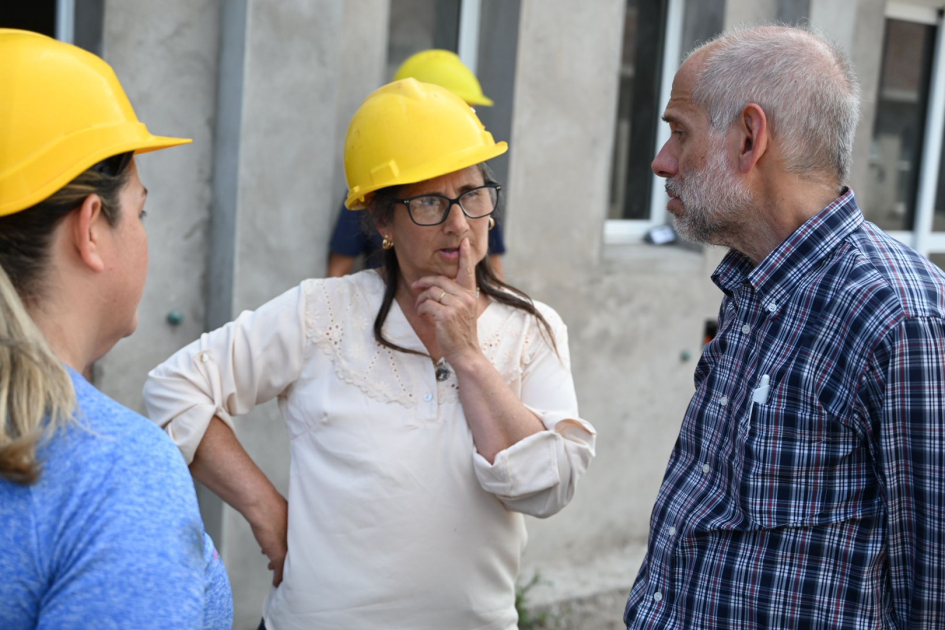 autoridades en la recorrida en rocha autoridades en la recorrida en rocha
