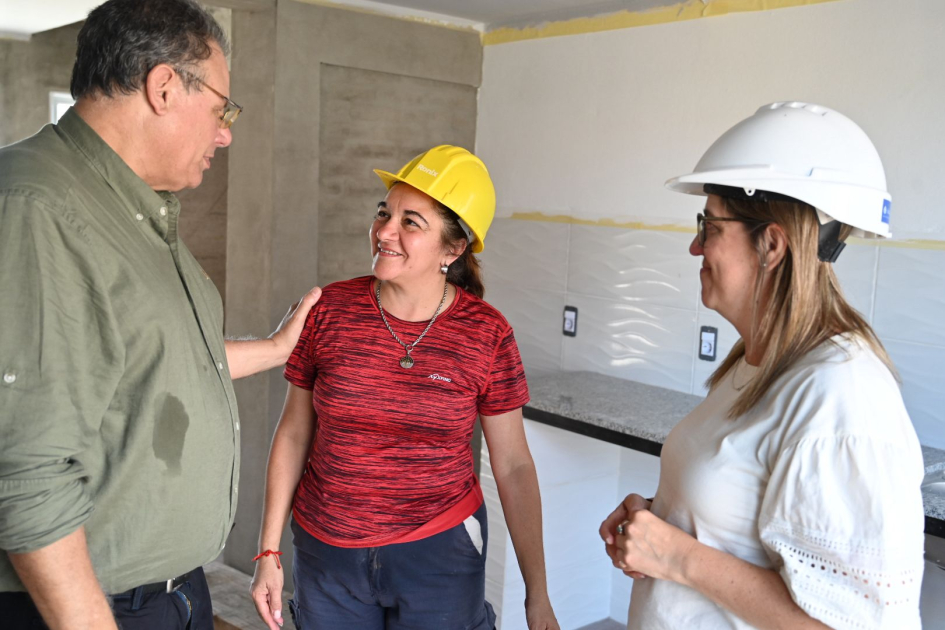 autoridades en la recorrida en rocha autoridades en la recorrida en rocha