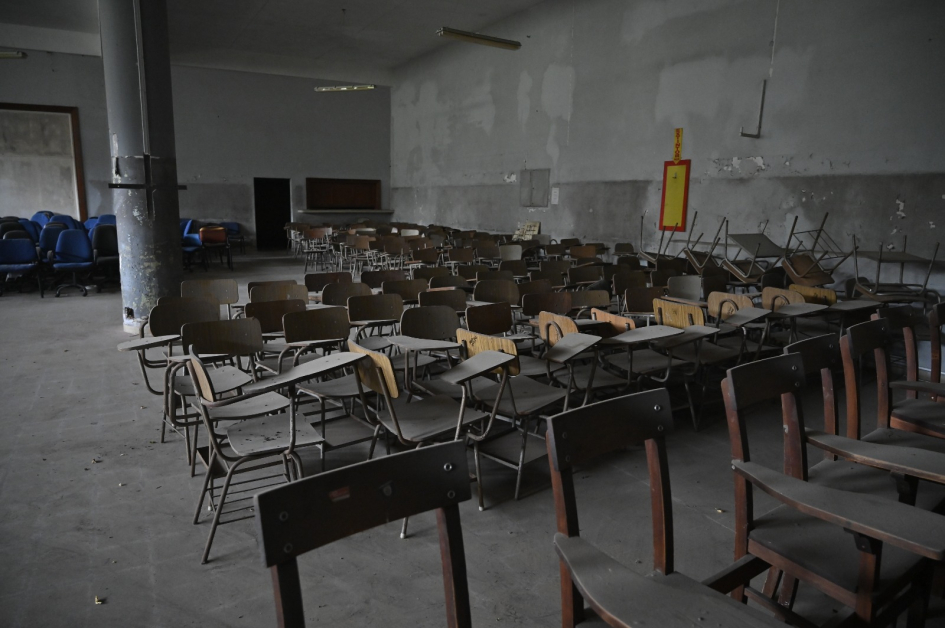 Edificios abandonados.