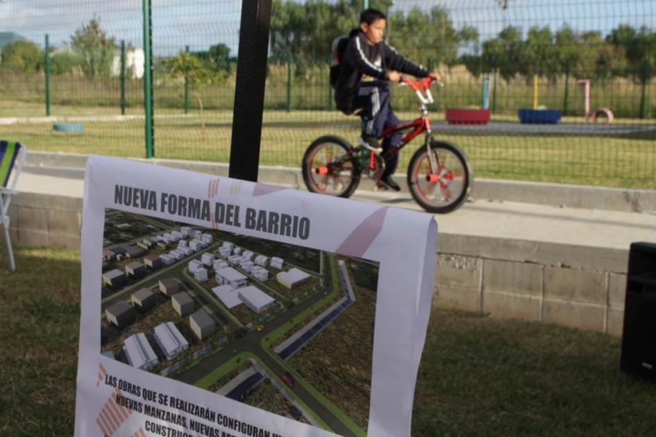 Inicio de obras de mejoramiento en barrio La Paloma Inicio de obras de mejoramiento en barrio La Paloma