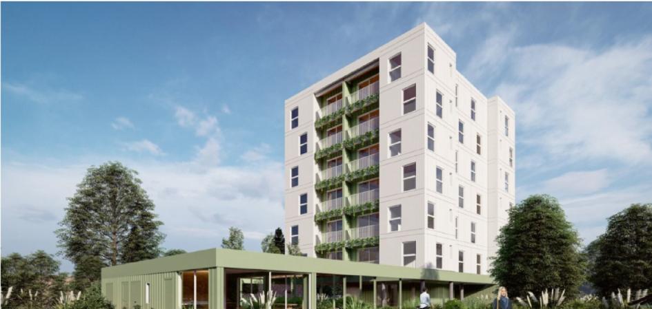 Edificio en madera Durazno Edificio en madera en Durazno