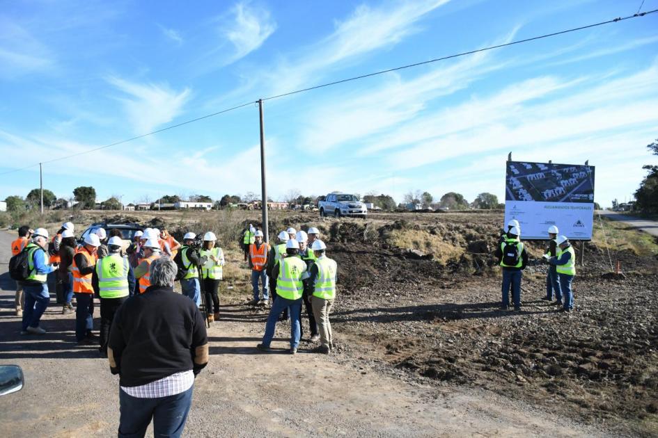  Zona de obras cercana a la planta UPM2 en Paso de los Toros