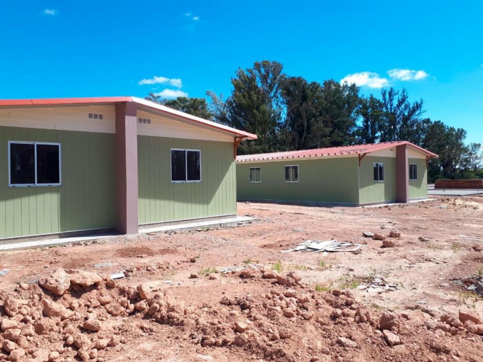 Visita al litoral Fachada de 2 viviendas
