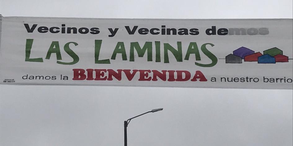 Cartel del Barrio Las Làminas