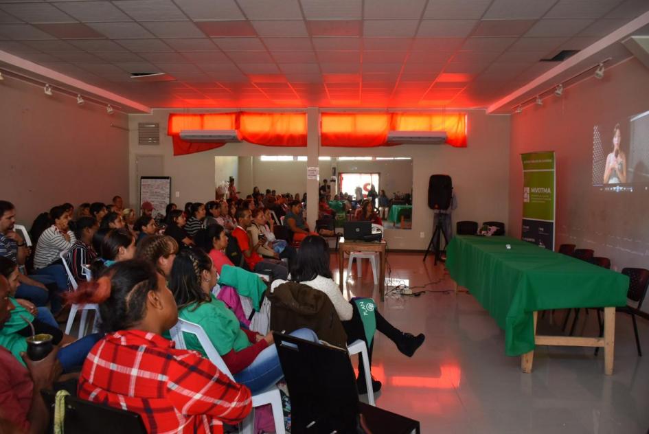Referentes vecinales de Plan Juntos en jornada de trabajo Referentes vecinales del Plan Juntos