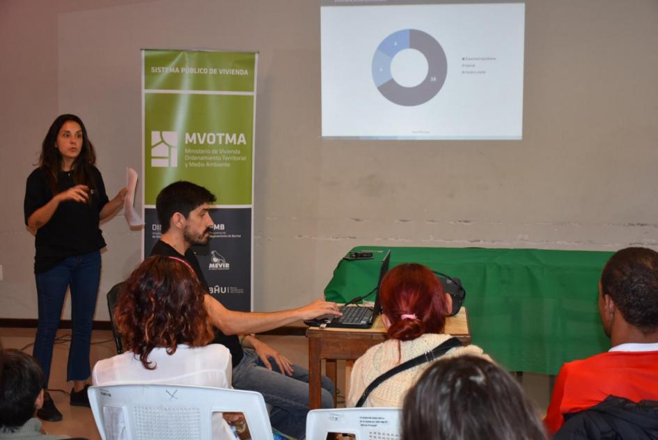 Referentes vecinales de Plan Juntos en jornada de trabajo Referentes vecinales del Plan Juntos