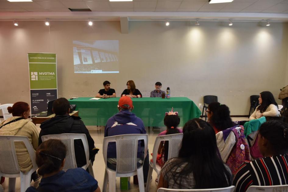 Referentes vecinales de Plan Juntos en jornada de trabajo Referentes vecinales del Plan Juntos
