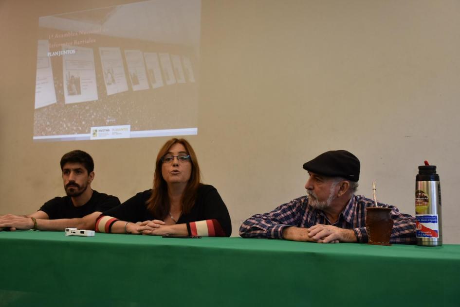 Referentes vecinales de Plan Juntos en jornada de trabajo Referentes vecinales del Plan Juntos