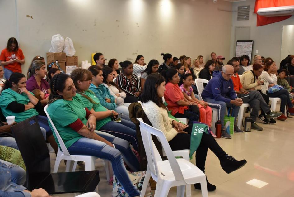 Referentes vecinales de Plan Juntos en jornada de trabajo Referentes vecinales del Plan Juntos