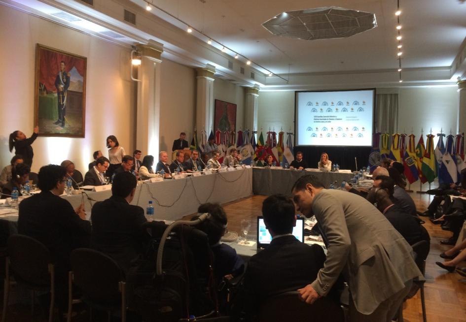 Minurvi, Buenos Aires 2018 Imagen de reunión de Mnurvi con autoridades de América Latina y el Caribe