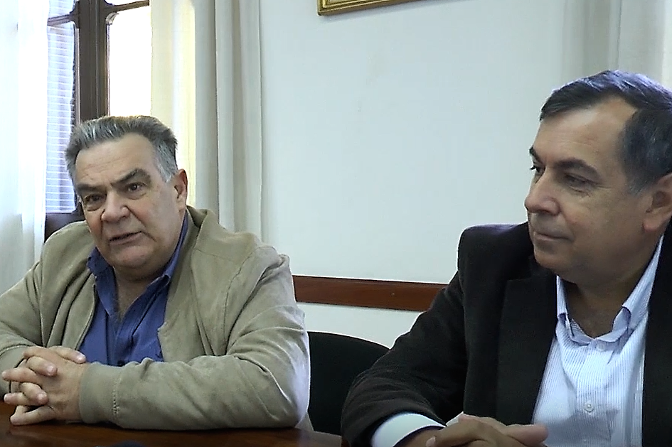 director nacional Norbertino Suárez e Intendente de Durazno Carmelo Vidalín Director nacional Norbertino Suárez e Intendente de Durazno Carmelo Vidalín