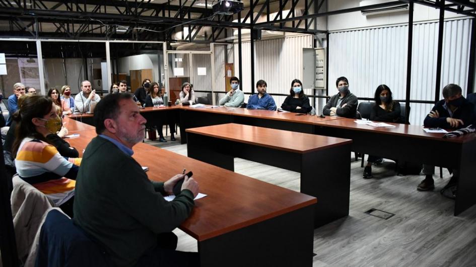 Reunión de trabajo Dinot, Dinavi, PMB, ANV y Plan Juntos Reunión del director nacional Norbertino Suárez con los equipos de las diferentes direcciones