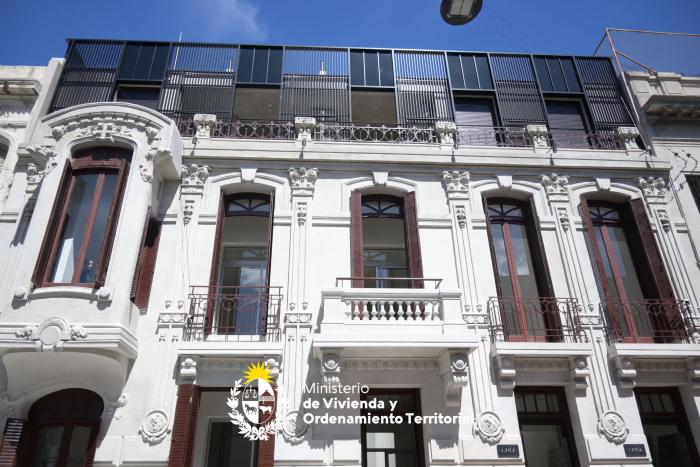 Fachada Casa Rodó culminada