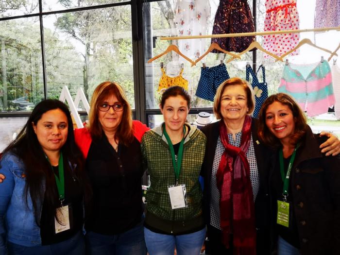 Muestra de emprendimientos productivos de los participantes de Plan Juntos