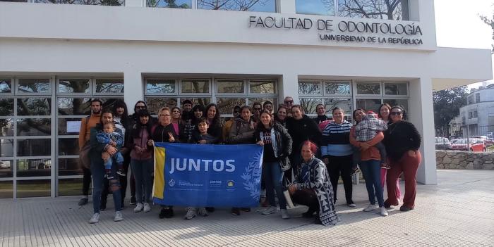 Participantes de Juntos en la Facultad de Odontología