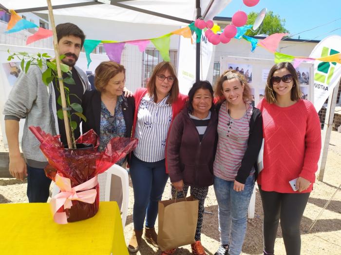 Inauguración en el barrio Los Hornos, Montevideo
