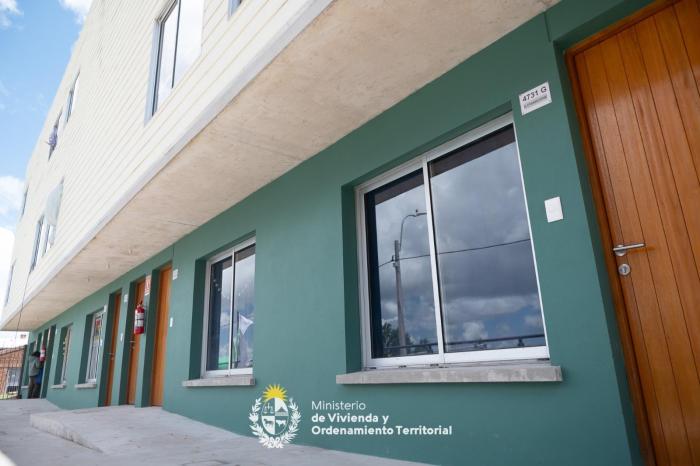 Se inauguraron viviendas del Plan Avanzar en Malvín Norte