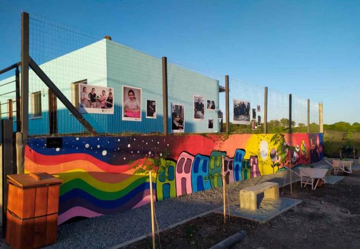 Inauguración del barrio Yapeyú en Paysandú
