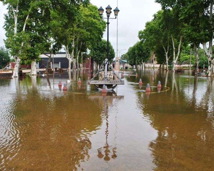 Foto de calle inundable