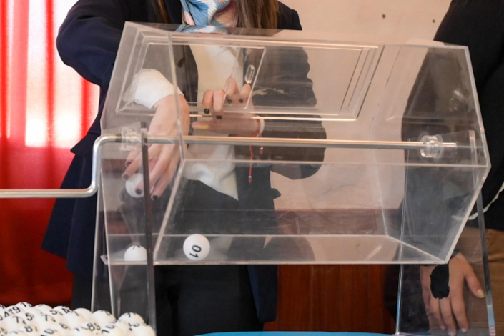 bolillero en el sorteo