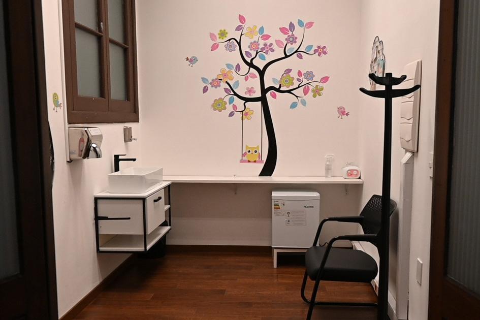 Sala de lactancia en la ENAP