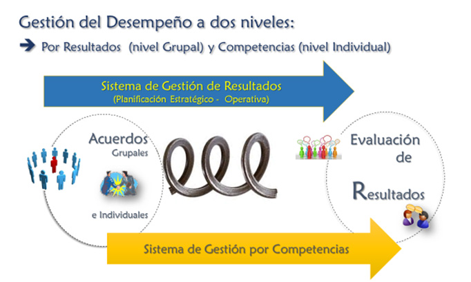 Gestión del desempeño a dos niveles