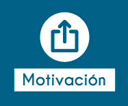 Motivación, imagen de una flecha saliendo de un rectángulo