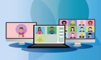 Monitores de computadoras teletrabajo