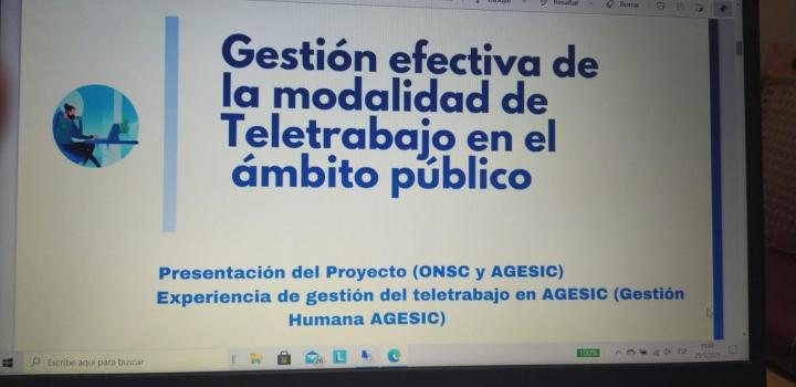 Presentación. imagen con logos y nombre del evento.