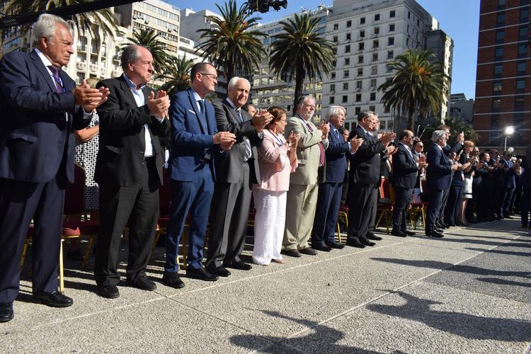 Transmisión de mando presidencial Ministros del gobierno saliente