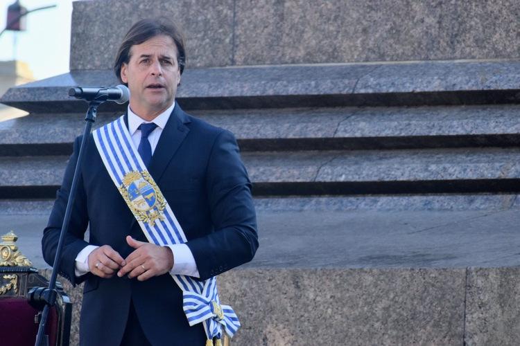 Transmisión de mando presidencial Discurso del Presidente Luis Lacalle Pou