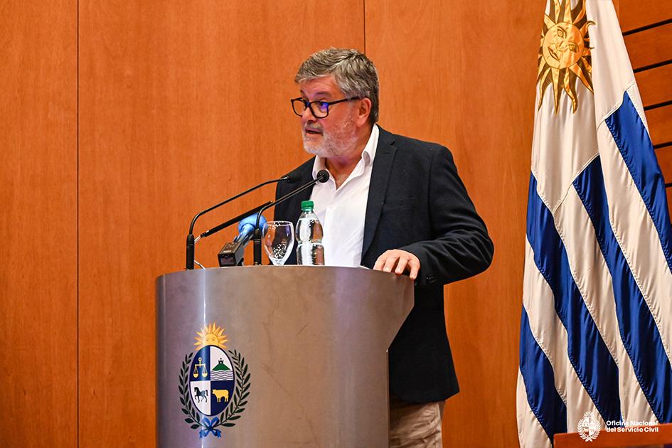 Sergio Pérez, Director de la ONSC Orador