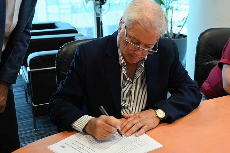 Félix Osinaga, Presidente de la Junta Departamental de Colonia