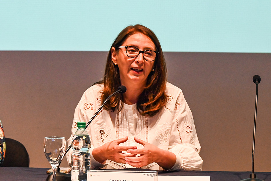 Analía Corti, Gerenta del Laboratorio y Observatorio de la ONSC