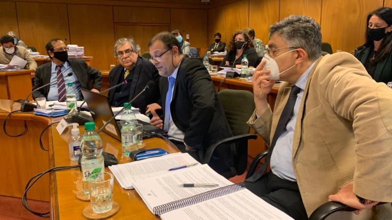 Autoridades de OPP y ONSC en el Parlamento Autoridades de Presidencia en el Parlamento