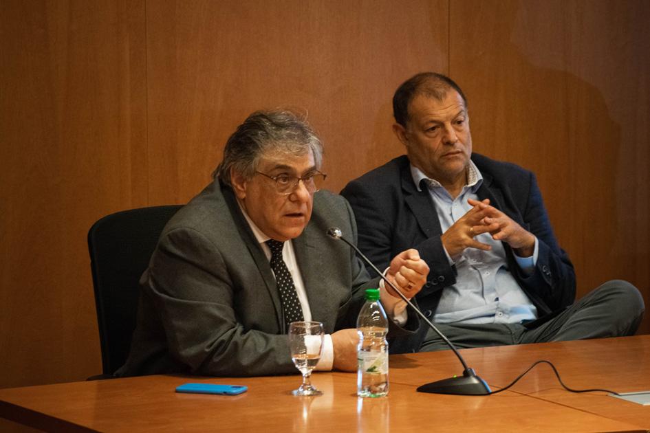 Ariel Sánchez junto a Conrado Ramos. Ariel Sánchez junto a Conrado Ramos.