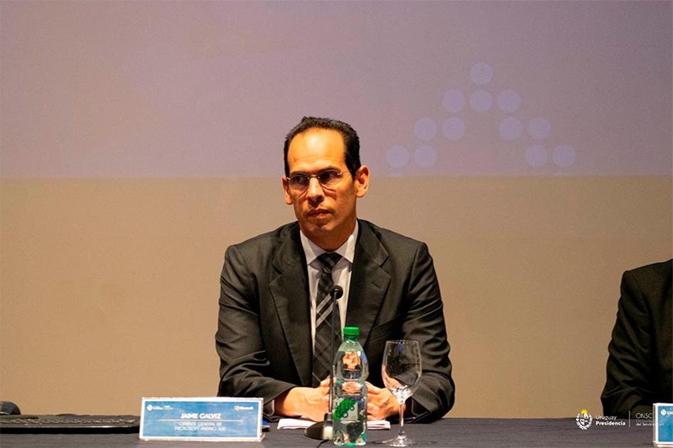 Jaime Galviz, Gerente General de la región Andino- Sur de Microsoft Jaime Galviz, Gerente General de la región Andino- Sur de Microsoft