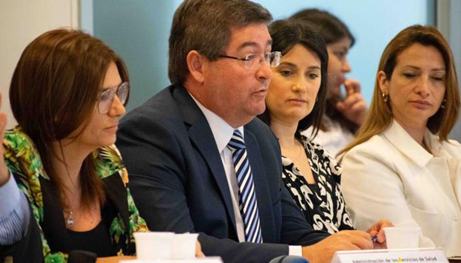 Leonardo Cipriani, Presidente de ASSE Leonardo Cipriani exponiendo en el Consejo Nacional de Género