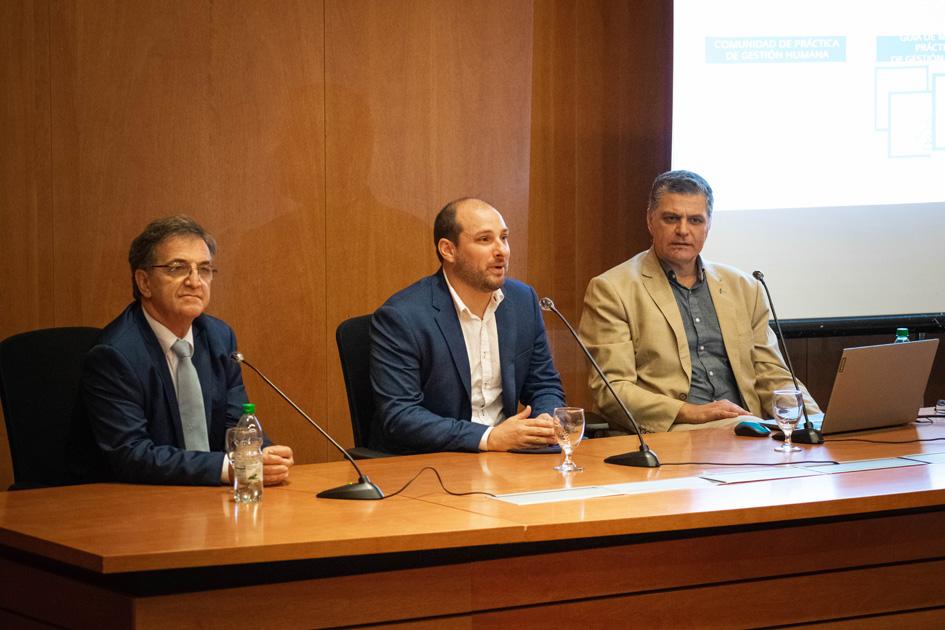 De izquierda a derecha: Ricardo Chiesa, Bruno Minchili y Enzo Galaschi. De izquierda a derecha: Ricardo Chiesa, Bruno Minchili y Enzo Galaschi.