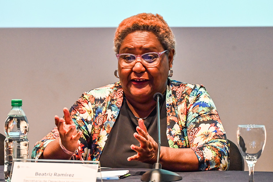 Beatriz Ramírez, activista y asesora de la Secretaría de Derechos Humanos de Presidencia