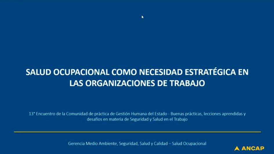 Salud ocupacional Salud ocupacional, imagen de presentación Power Point