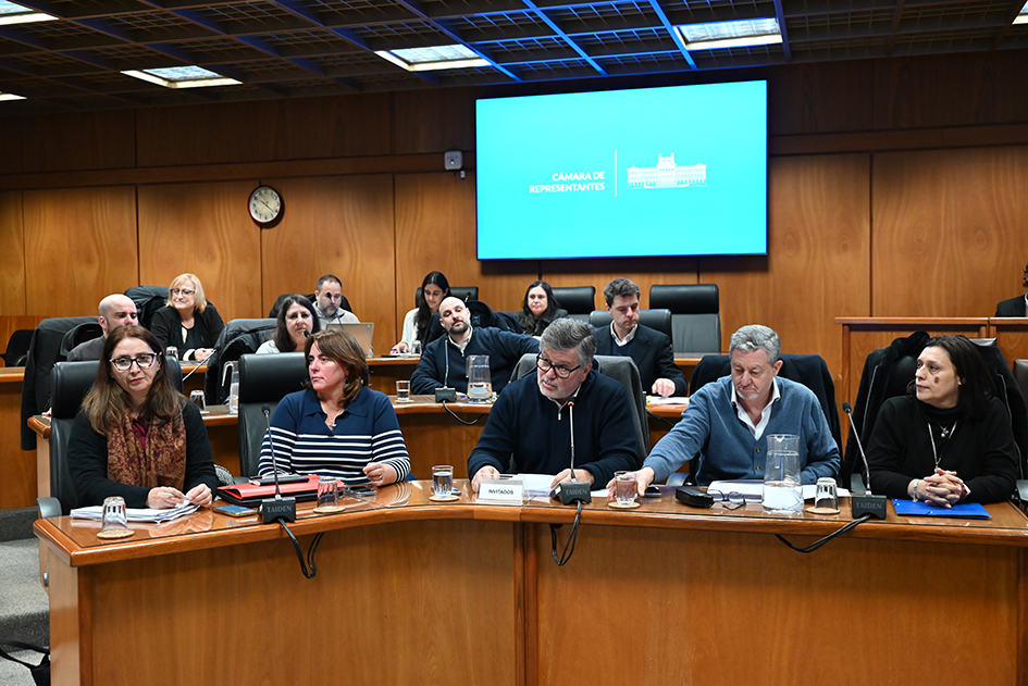 ONSC presentó ante el Parlamento los avances de gestión Foto de personas en una reunión