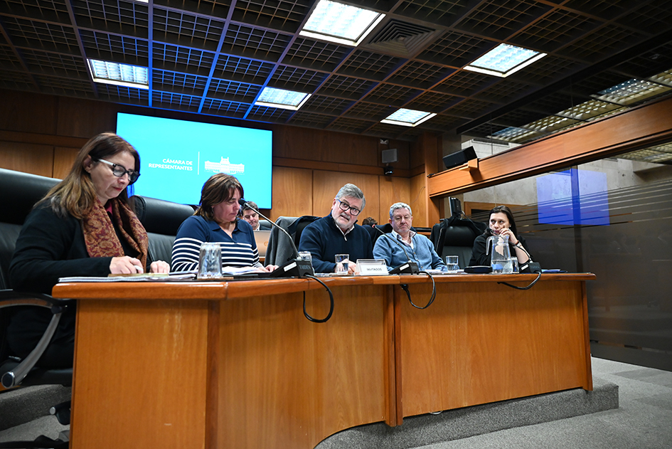 ONSC presentó ante el Parlamento los avances de gestión Foto de personas en una reunión
