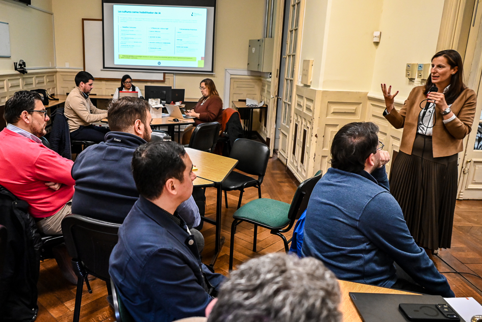 Personas en un curso