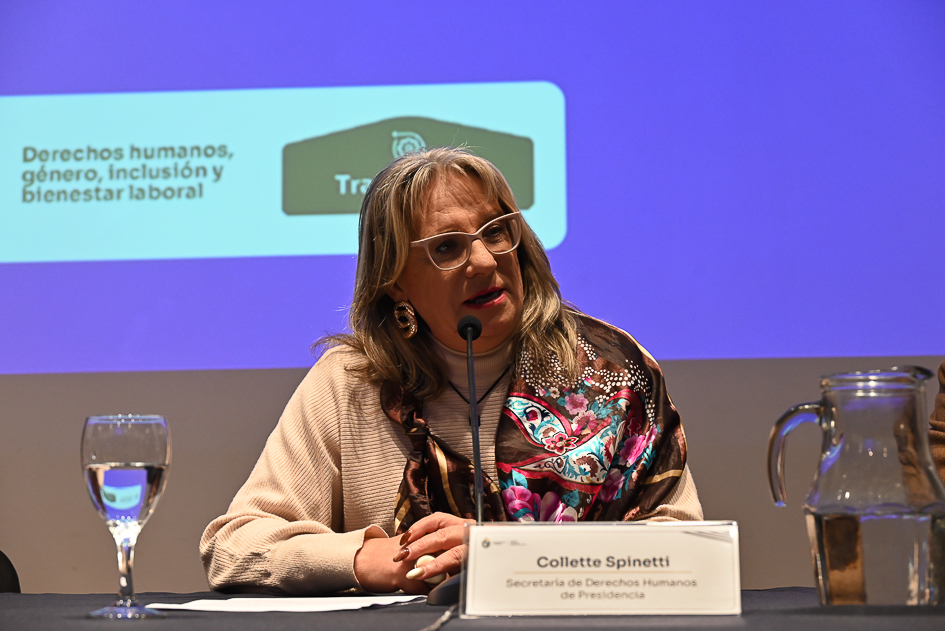 Collette Spinetti, Secretaria de Derechos Humanos de Presidencia de la República