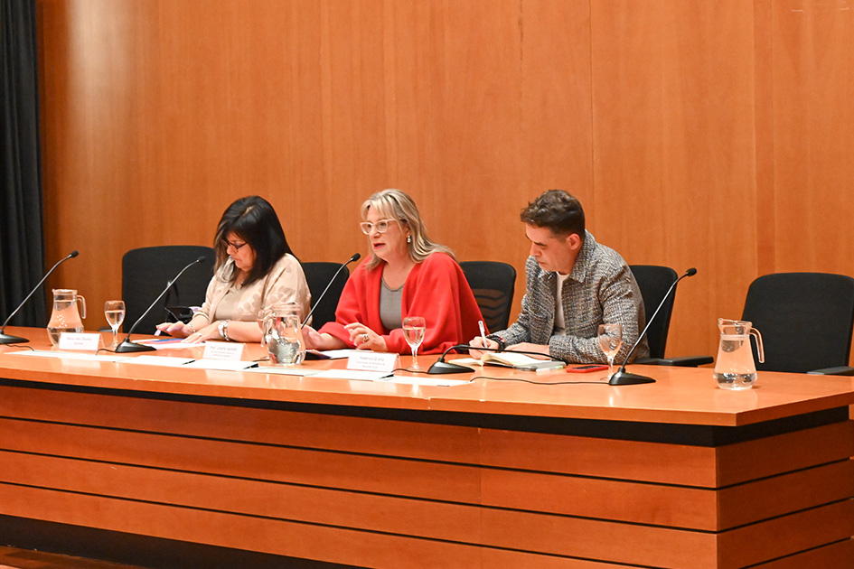 María Inés Obaldía, Colette Spinetti y Federico Graña