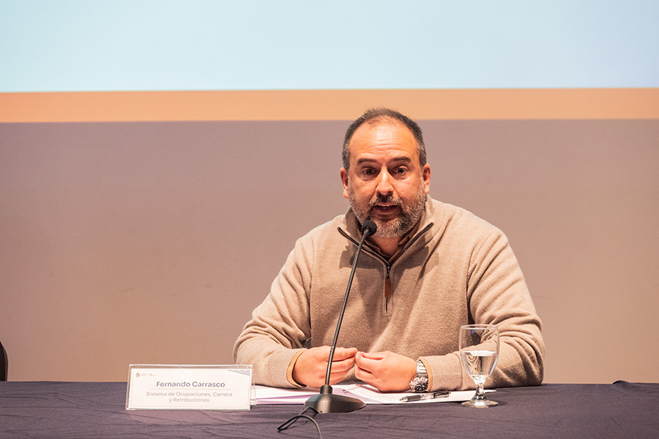 Fernando Carrasco, gerente del área de Sistema de Ocupaciones, Carrera y Retribuciones de ONSC Fernando Carrasco