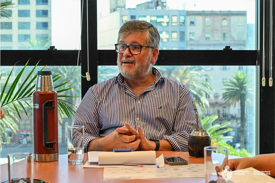 Director de la ONSC, Sergio Pérez Director de la ONSC, Sergio Pérez